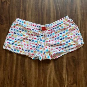 Love by Gap Rainbow Heart Sleep Shorts
